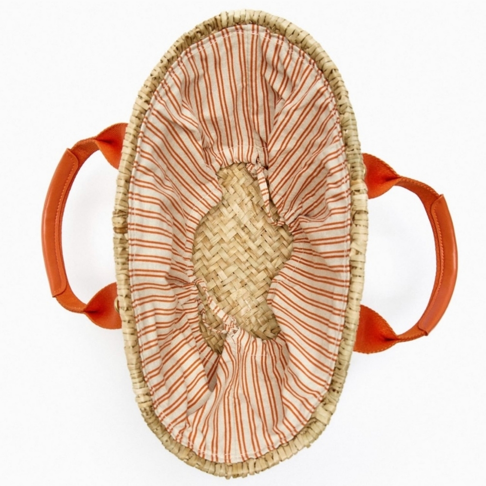 Zara Limited Edition Rafia Basket Bag - Picture 8 of 9